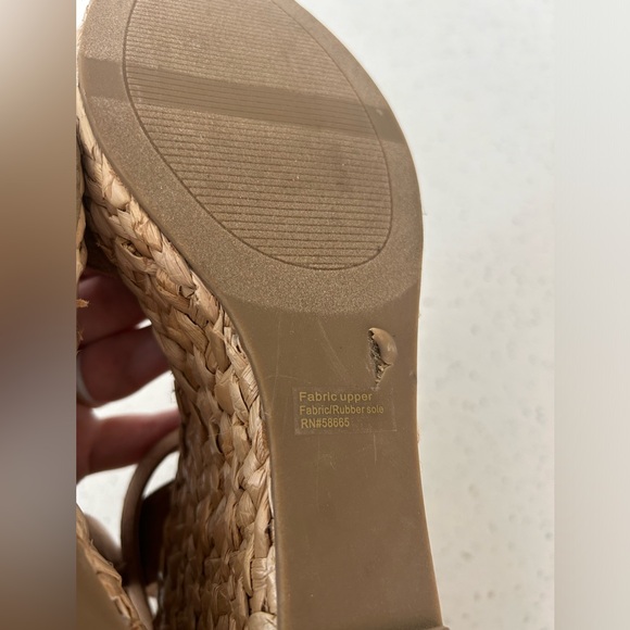 BP Nordstrom Ginny Espadrille Ankle Strap Wedge Sandal - Picture 8 of 9